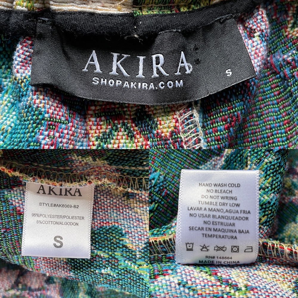 Akira Floral Brocade Mini Skirt - Picture 6 of 6